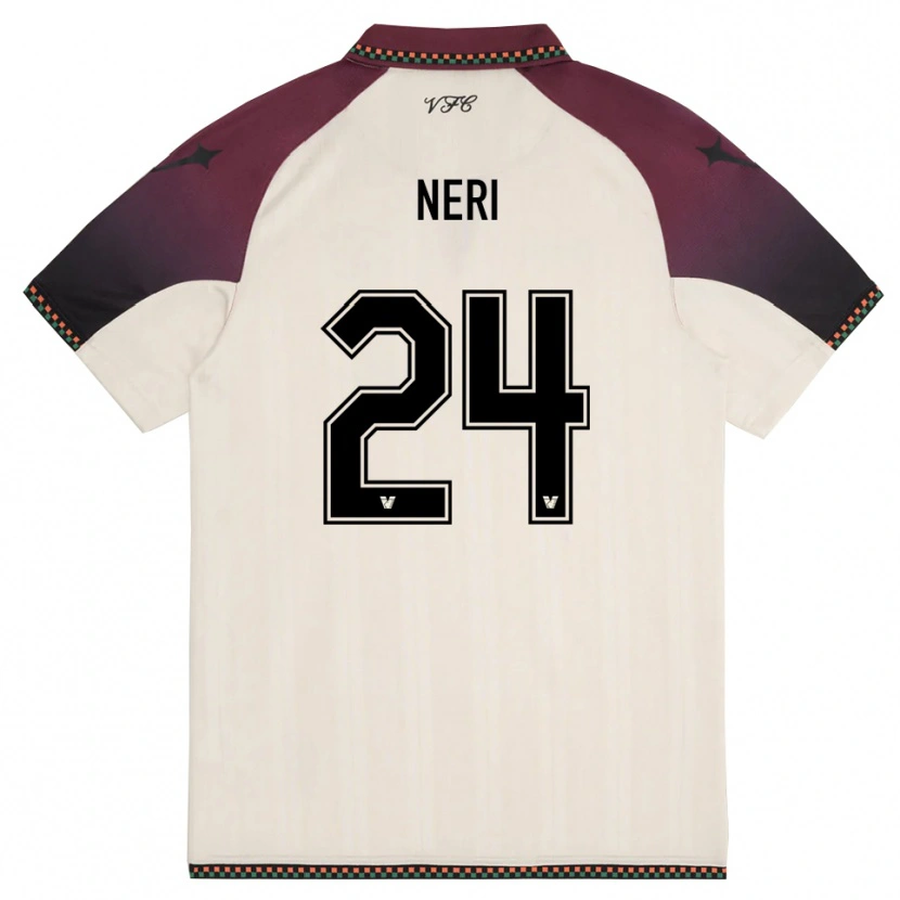 Danxen Men Filippo Neri #24 Cream Burgundy Away Jersey 2025/26 T-Shirt