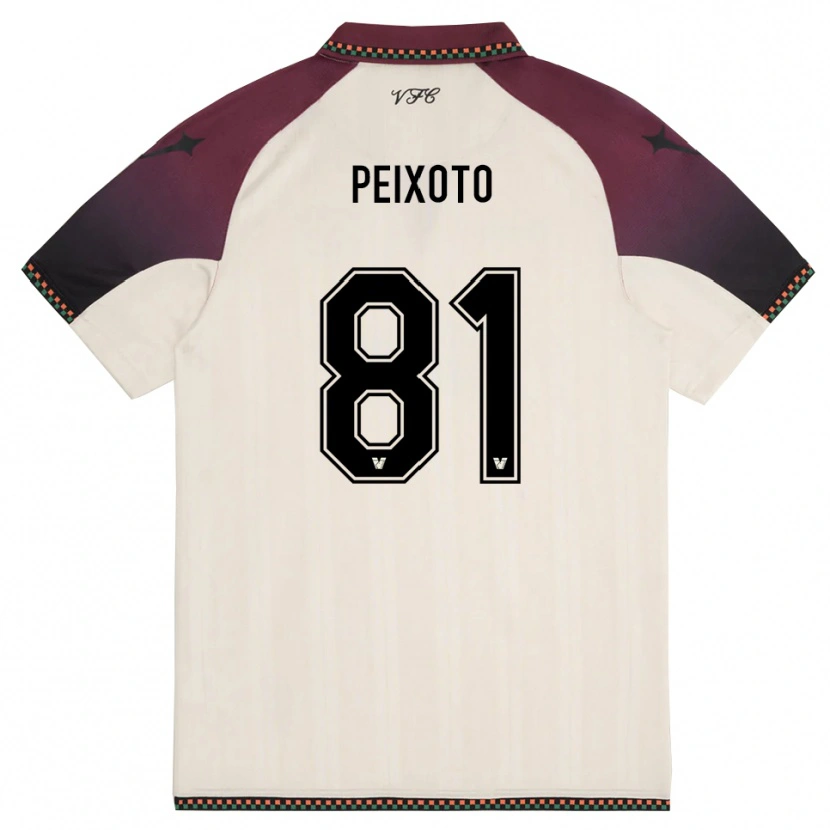 Danxen Men Afonso Peixoto #81 Cream Burgundy Away Jersey 2025/26 T-Shirt