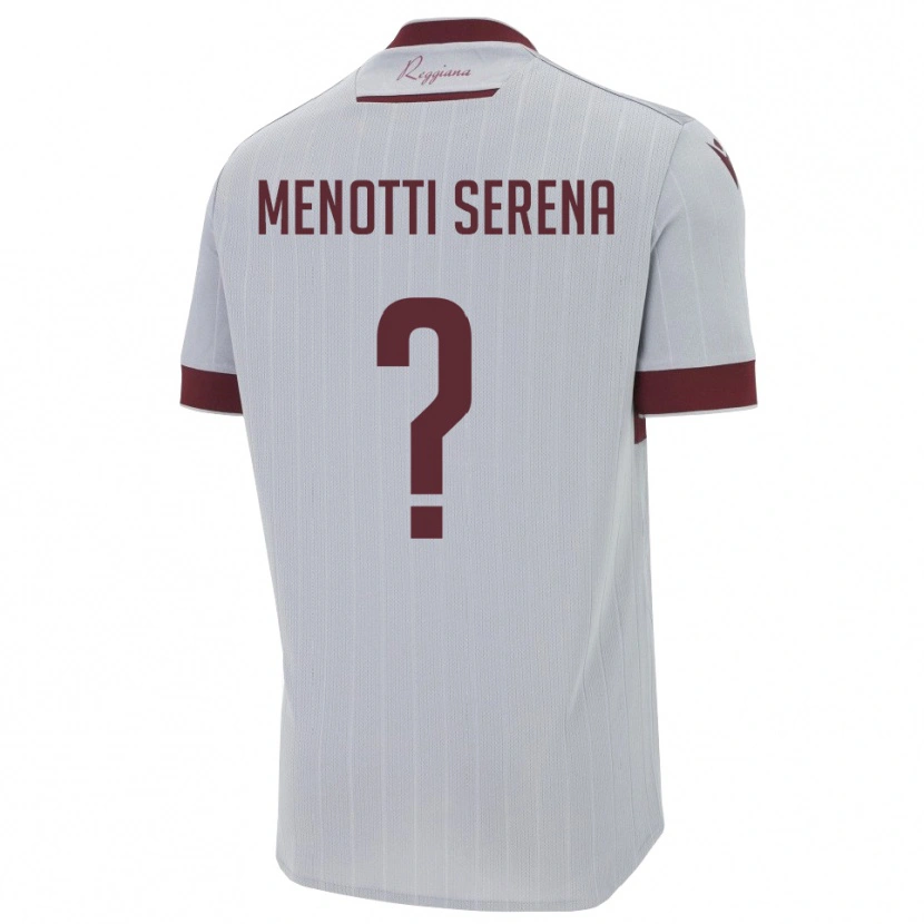 Danxen Men Toma Menotti Serena #0 Burgundy White Away Jersey 2025/26 T-Shirt
