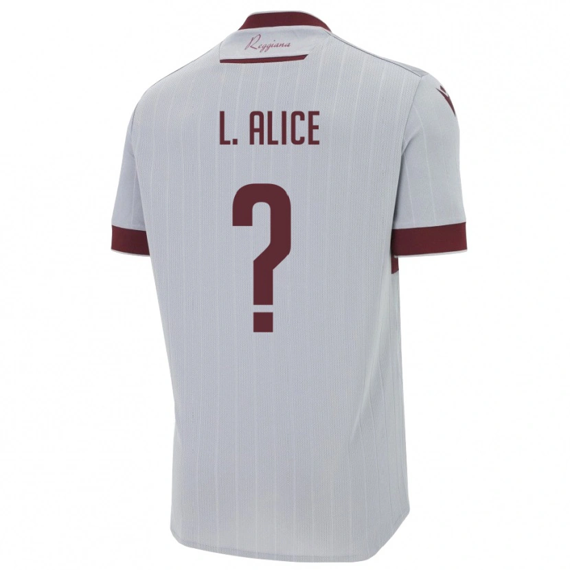 Danxen Men Lombardi Alice #0 Burgundy White Away Jersey 2025/26 T-Shirt