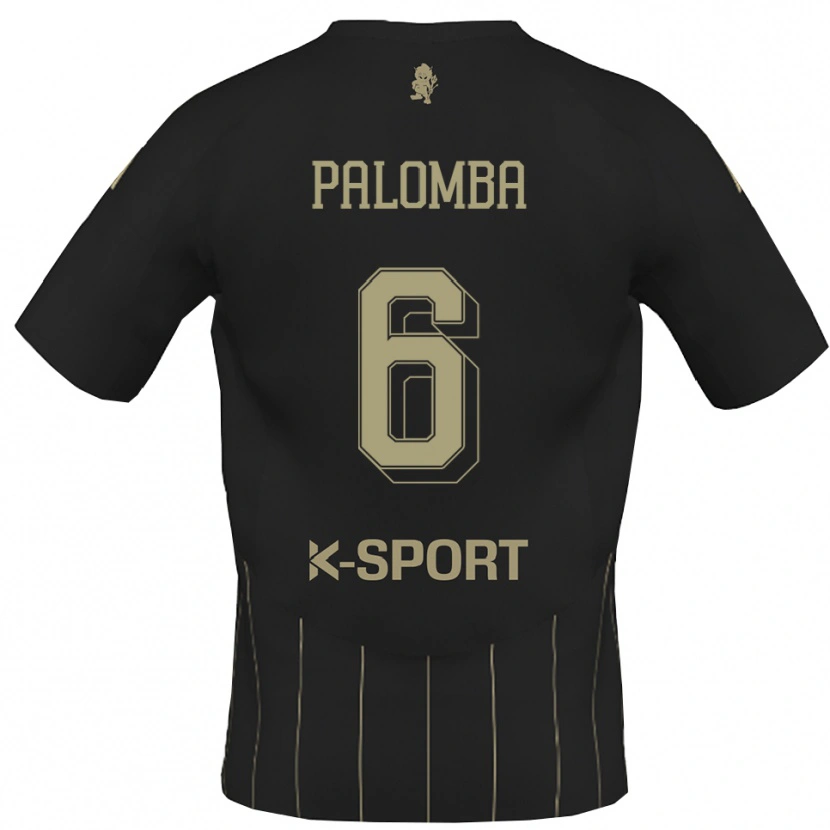 Danxen Men Luigi Palomba #6 Gray White Away Jersey 2025/26 T-Shirt