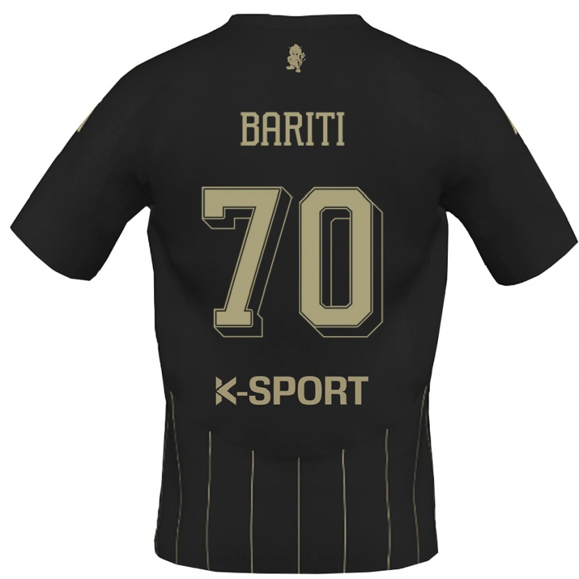 Danxen Men Davide Bariti #70 Gray White Away Jersey 2025/26 T-Shirt