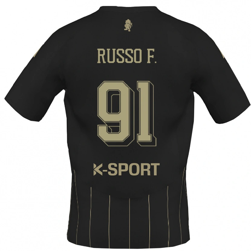 Danxen Men Flavio Russo #91 Gray White Away Jersey 2025/26 T-Shirt