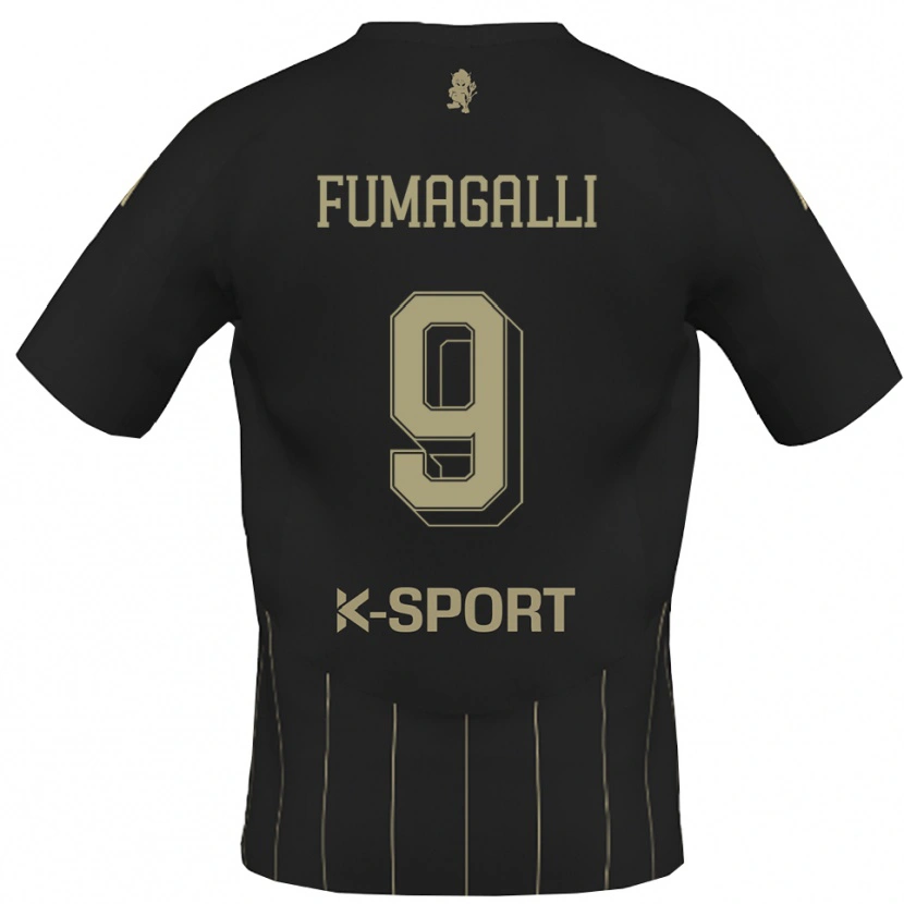 Danxen Men Tommaso Fumagalli #9 Gray White Away Jersey 2025/26 T-Shirt
