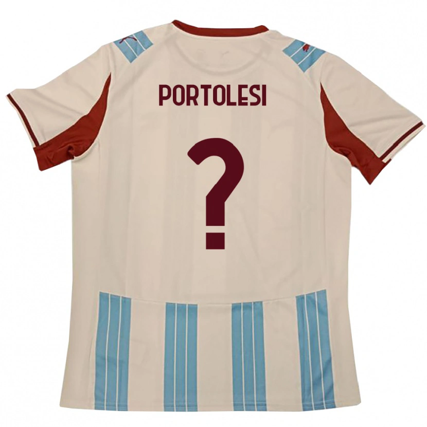 Danxen Men Sebastien Portolesi #0 Sky Blue White Away Jersey 2025/26 T-Shirt