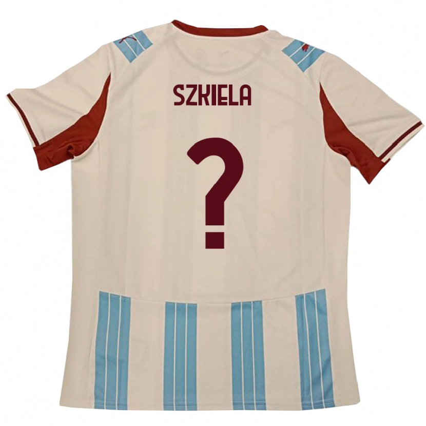 Danxen Men Mikolaj Szkiela #0 Sky Blue White Away Jersey 2025/26 T-Shirt