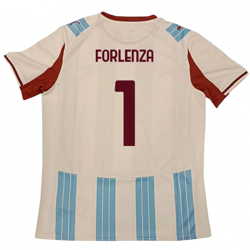 Danxen Men Carlo Forlenza #1 Sky Blue White Away Jersey 2025/26 T-Shirt
