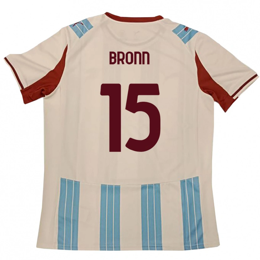 Danxen Men Dylan Bronn #15 Sky Blue White Away Jersey 2025/26 T-Shirt
