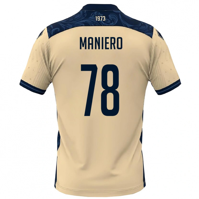 Danxen Men Luca Maniero #78 White Navy Away Jersey 2025/26 T-Shirt