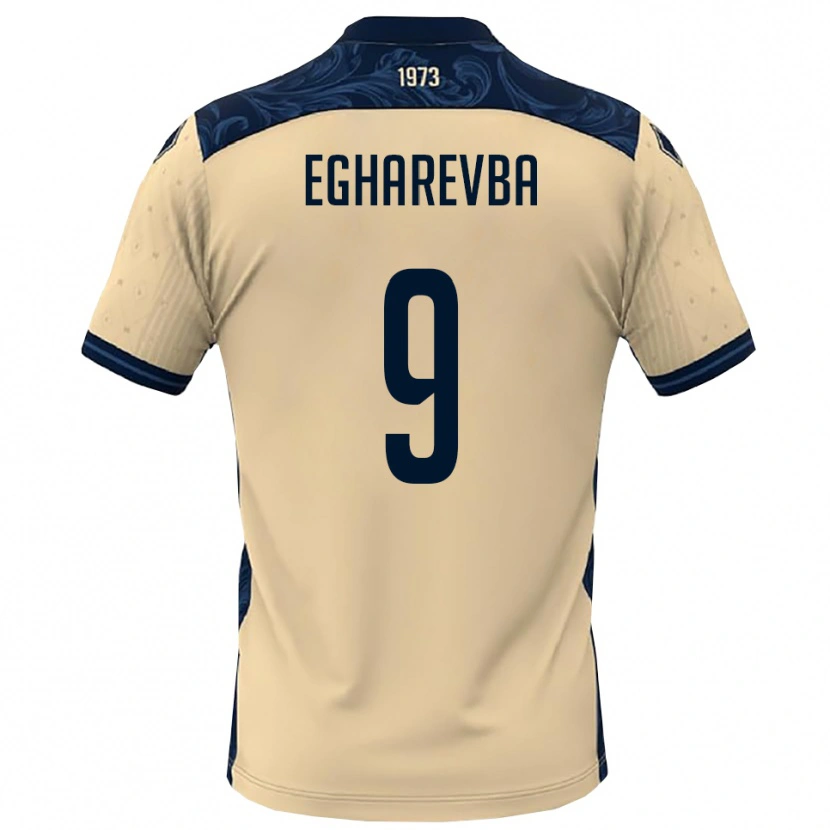 Danxen Men Destiny Egharevba #9 White Navy Away Jersey 2025/26 T-Shirt