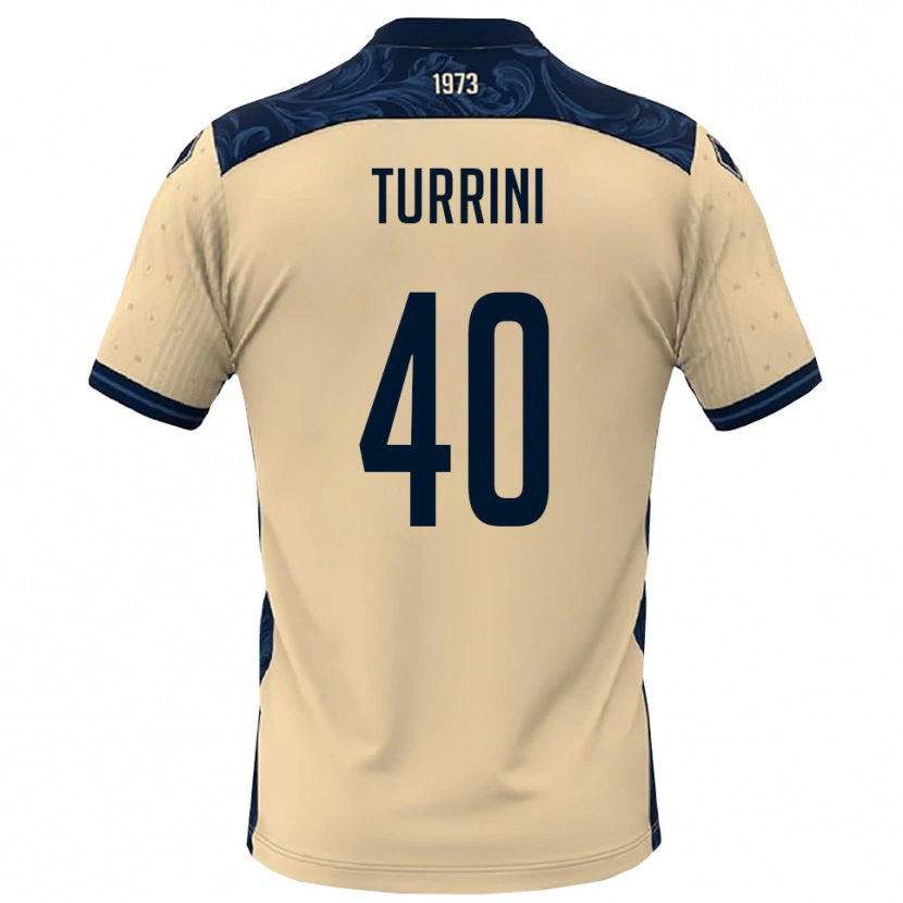 Danxen Men Giordano Turrini #40 White Navy Away Jersey 2025/26 T-Shirt