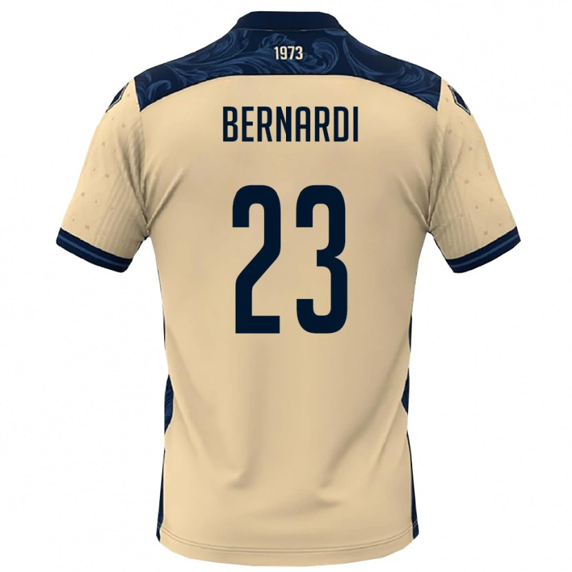 Danxen Men Andrea Bernardi #23 White Navy Away Jersey 2025/26 T-Shirt