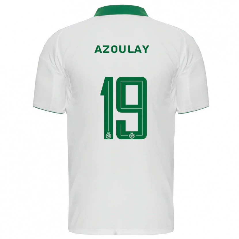 Danxen Men Ethane Azoulay #19 White Green Away Jersey 2025/26 T-Shirt
