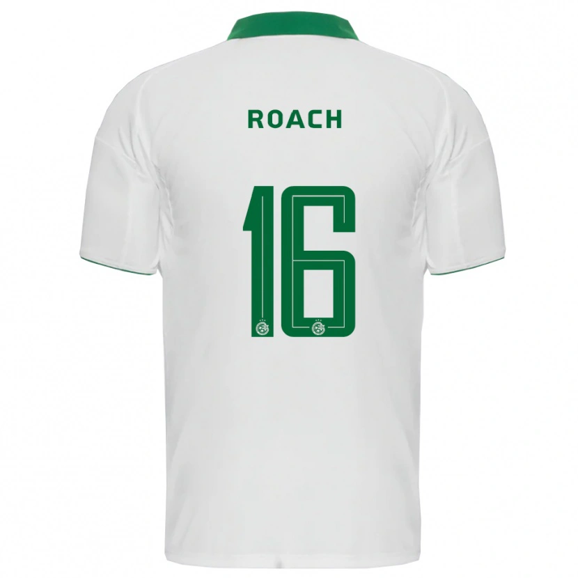 Danxen Men Ilay Roach #16 White Green Away Jersey 2025/26 T-Shirt