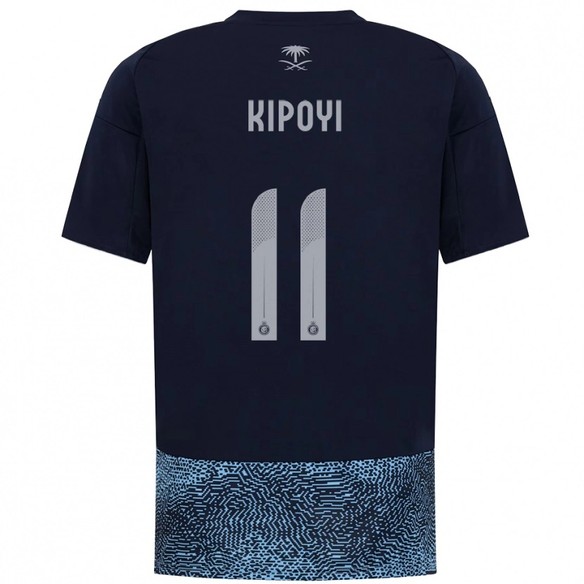 Danxen Men Ruth Kipoyi #11 Navy Sky Blue Away Jersey 2025/26 T-Shirt