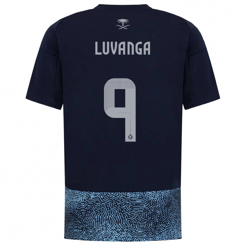 Danxen Men Clara Luvanga #9 Navy Sky Blue Away Jersey 2025/26 T-Shirt