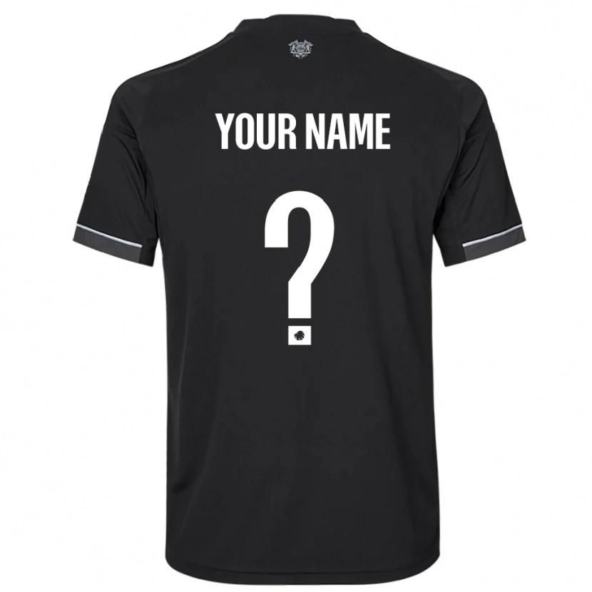 Danxen Men Your Name #0 Black White Away Jersey 2025/26 T-Shirt