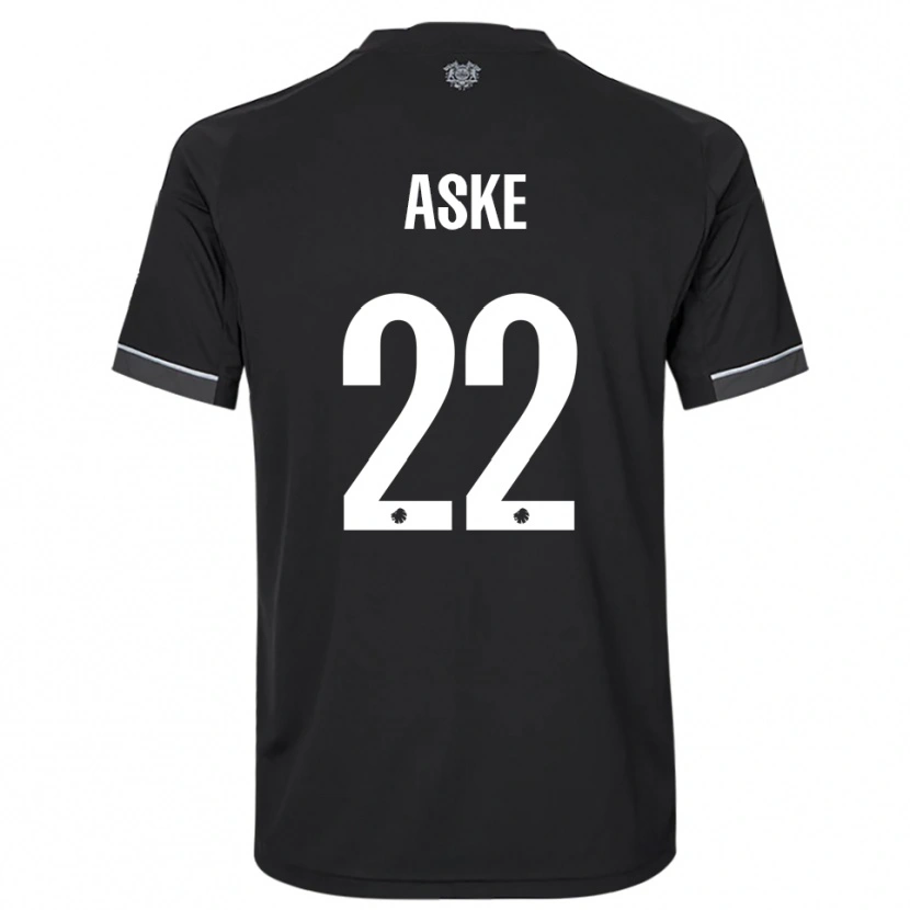 Danxen Men Aske Bang #22 Black White Away Jersey 2025/26 T-Shirt