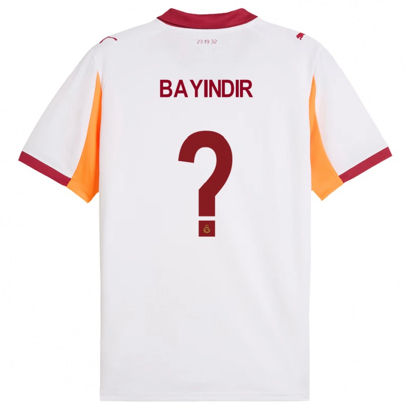 Danxen Men Vincent Bayindir #0 White Red Away Jersey 2025/26 T-Shirt