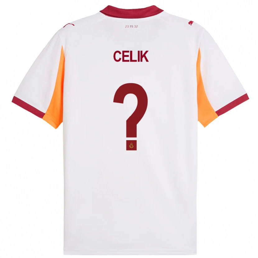 Danxen Men Berke Celik #0 White Red Away Jersey 2025/26 T-Shirt