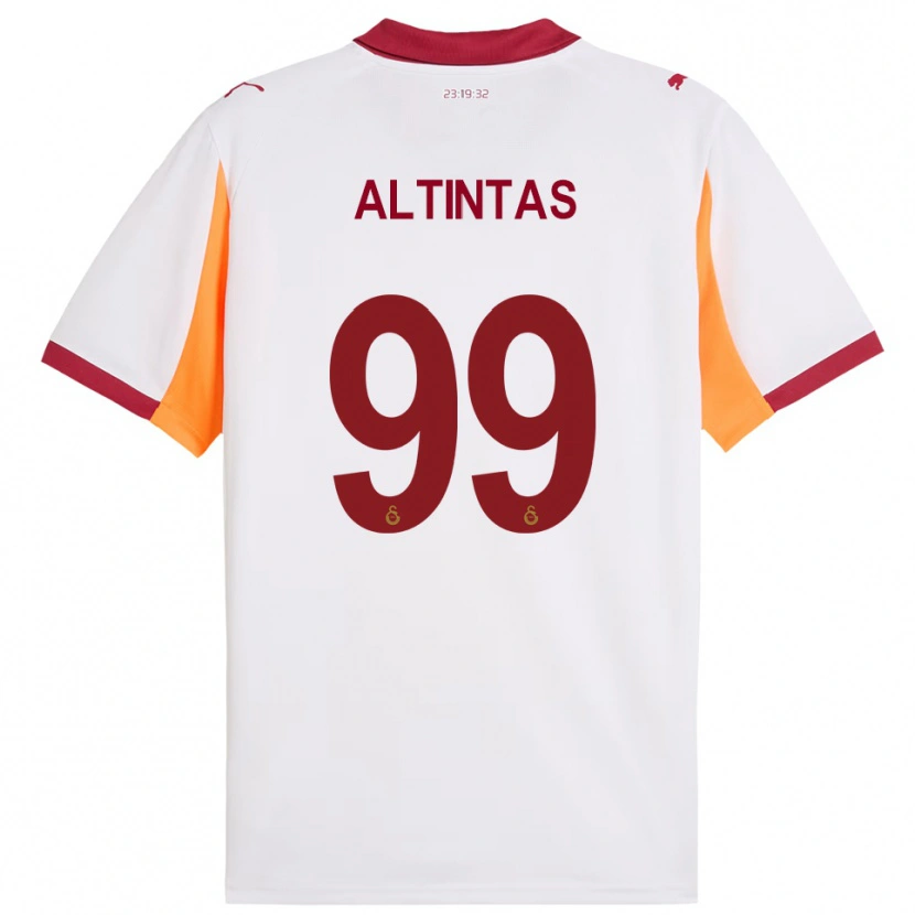 Danxen Men Benan Altıntaş #99 White Red Away Jersey 2025/26 T-Shirt