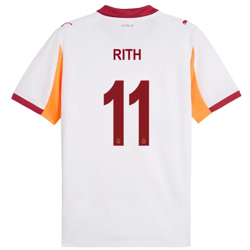 Danxen Men Monique Rith #11 White Red Away Jersey 2025/26 T-Shirt