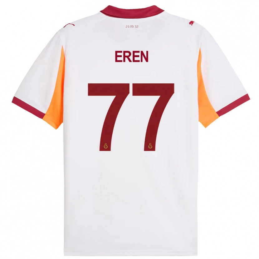 Danxen Men İrem Eren #77 White Red Away Jersey 2025/26 T-Shirt
