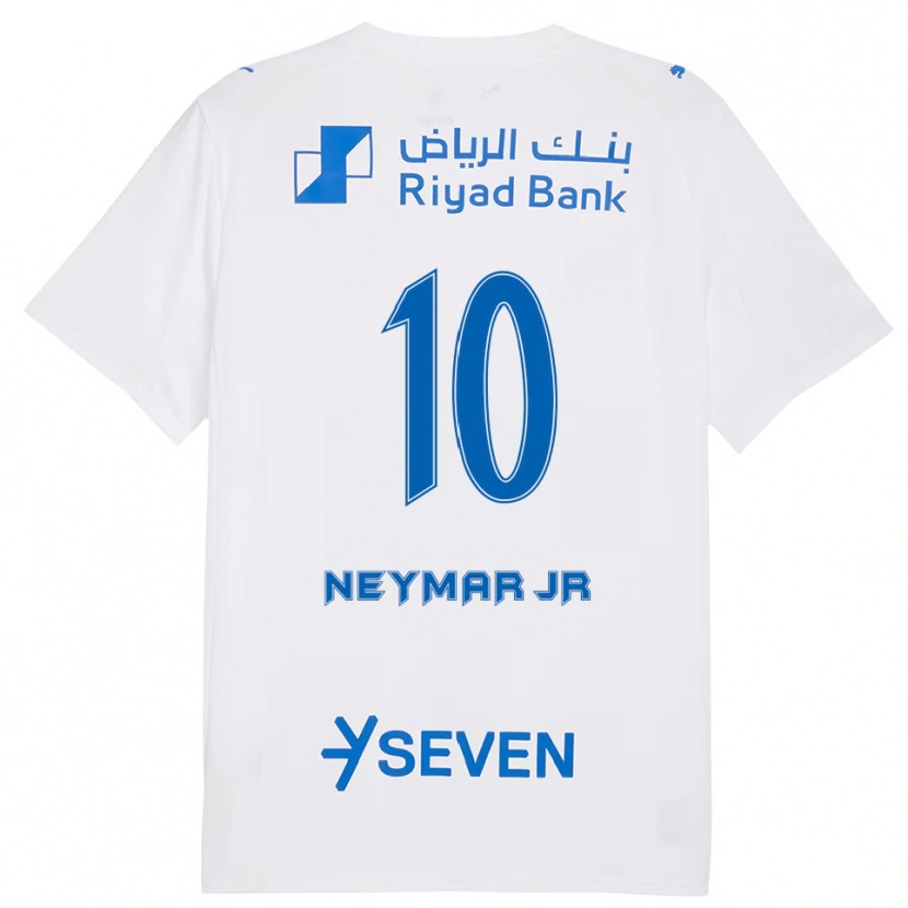 Danxen Men Neymar #10 White Blue Away Jersey 2025/26 T-Shirt