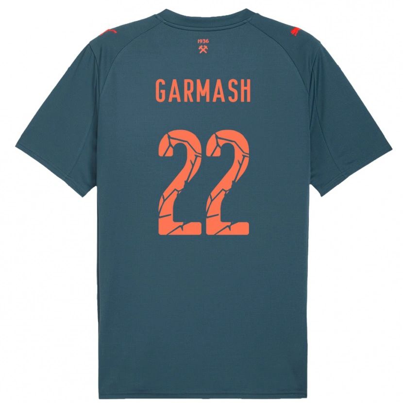 Danxen Men Yevgeniy Garmash #22 Navy Red Away Jersey 2025/26 T-Shirt