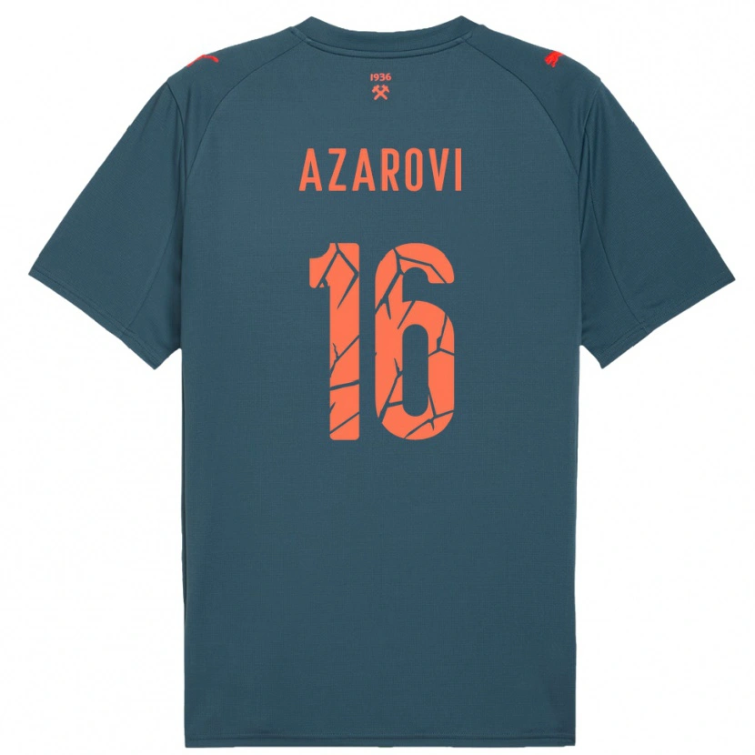 Danxen Men Irakli Azarovi #16 Navy Red Away Jersey 2025/26 T-Shirt