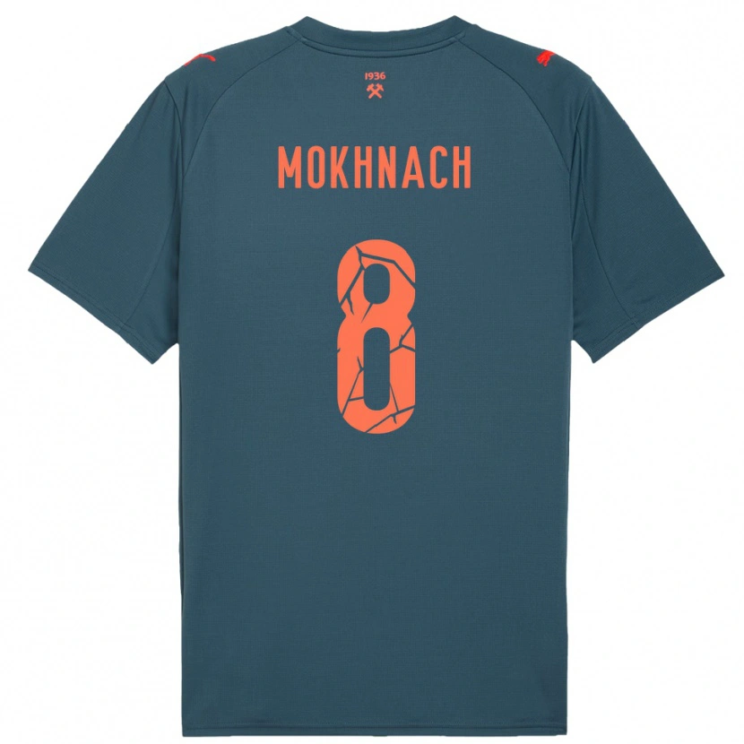 Danxen Men Liubov Mokhnach #8 Navy Red Away Jersey 2025/26 T-Shirt