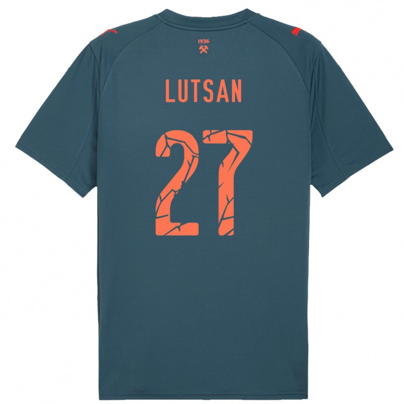 Danxen Men Sofiia Lutsan #27 Navy Red Away Jersey 2025/26 T-Shirt
