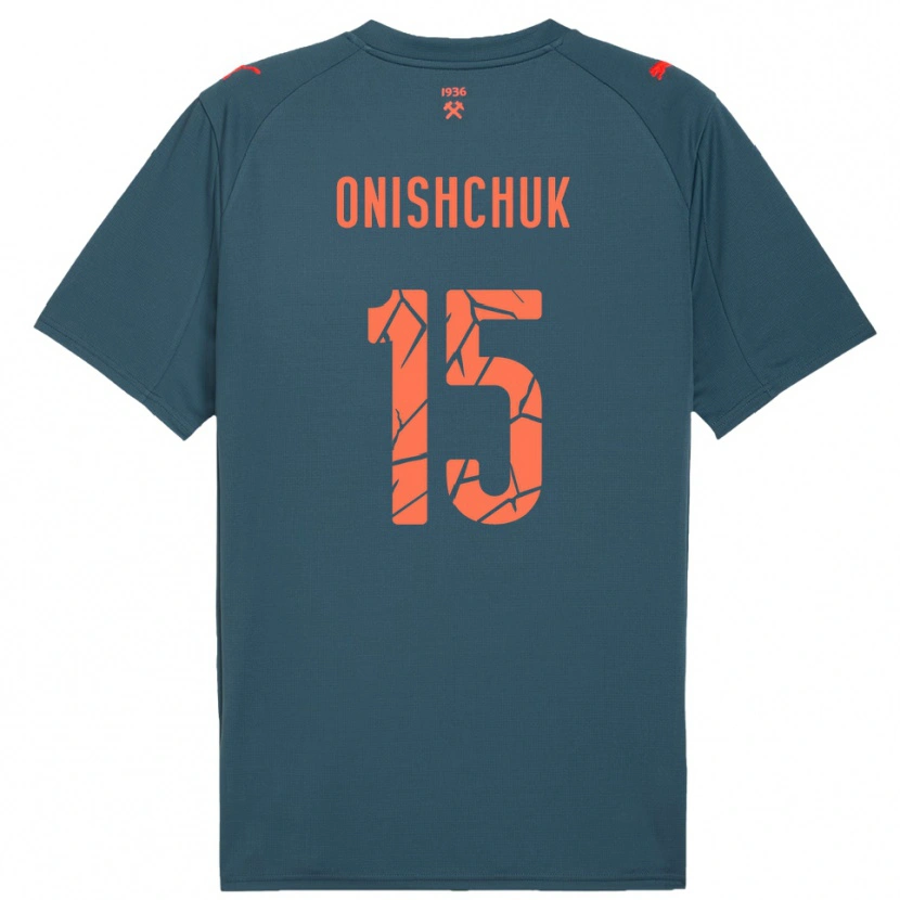 Danxen Men Yegor Onishchuk #15 Navy Red Away Jersey 2025/26 T-Shirt