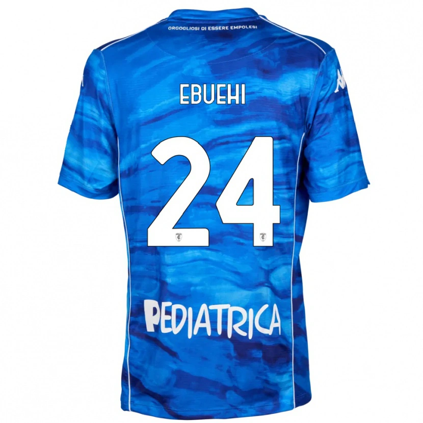Danxen Women Tyronne Ebuehi #24 Blue White Home Jersey 2025/26 T-Shirt