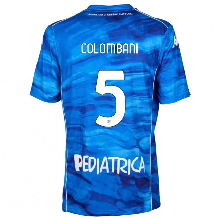 Danxen Women Raffaele Colombani #5 Blue White Home Jersey 2025/26 T-Shirt