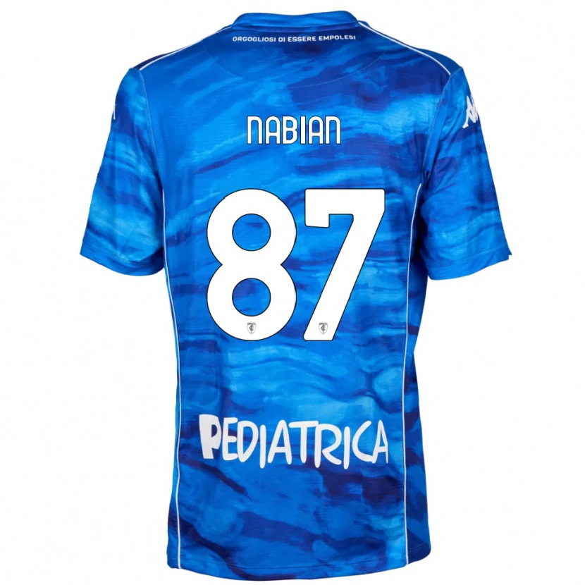 Danxen Women Herculano Nabian #87 Blue White Home Jersey 2025/26 T-Shirt