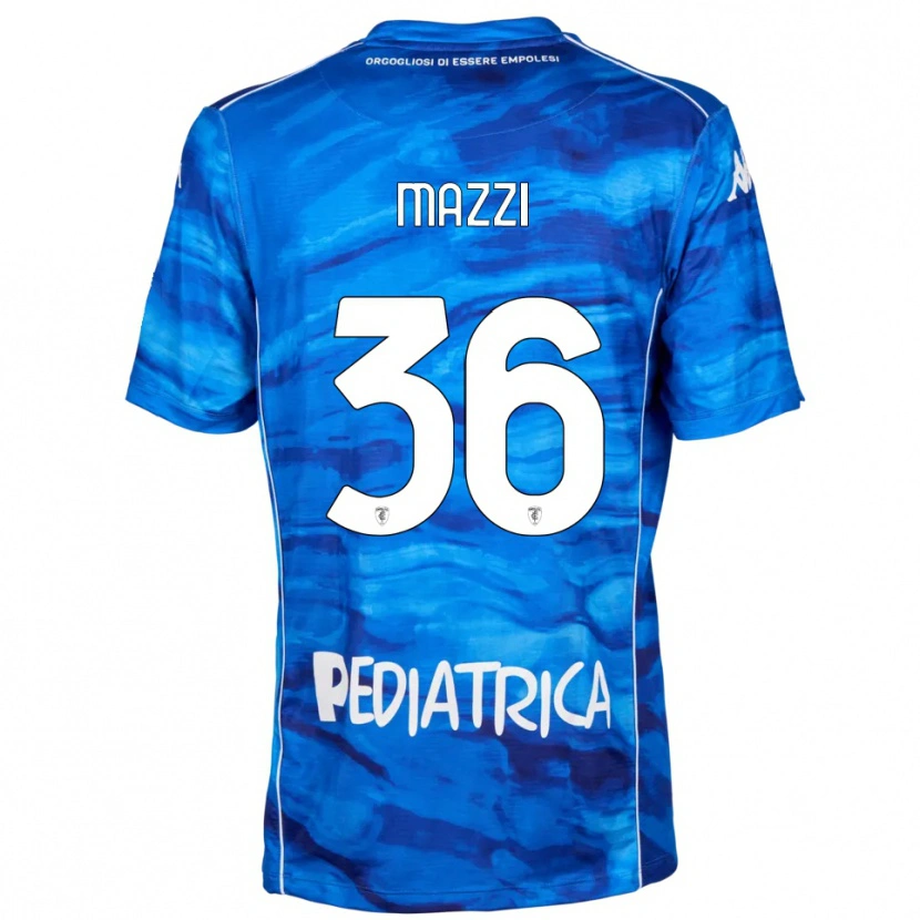 Danxen Women Nicola Mazzi #36 Blue White Home Jersey 2025/26 T-Shirt