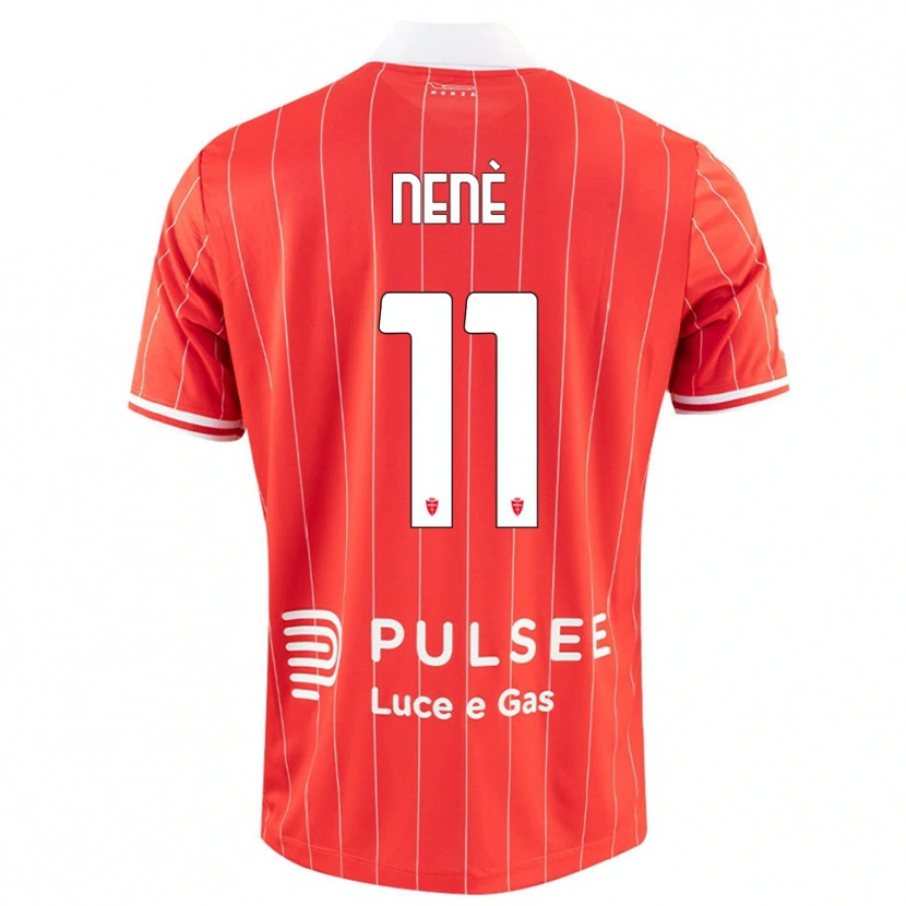Danxen Women Stephen Nenè #11 Red White Home Jersey 2025/26 T-Shirt