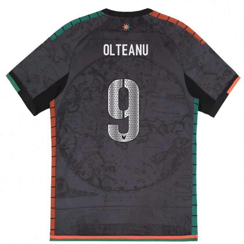 Danxen Women Alberto Olteanu #9 Dark Gray Home Jersey 2025/26 T-Shirt