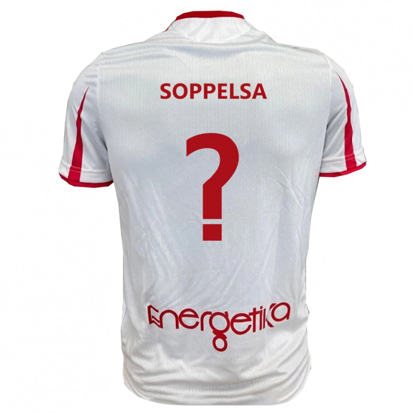 Danxen Women Mattia Soppelsa #0 White Red Home Jersey 2025/26 T-Shirt