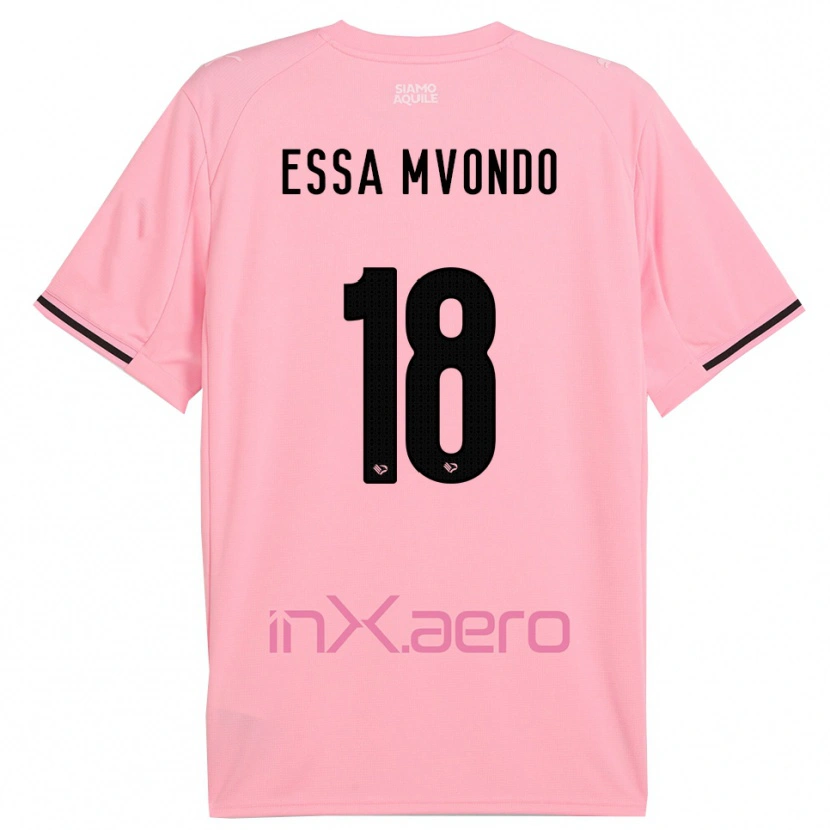 Danxen Women Troy Evans Essa Mvondo #18 Pink Black Home Jersey 2025/26 T-Shirt
