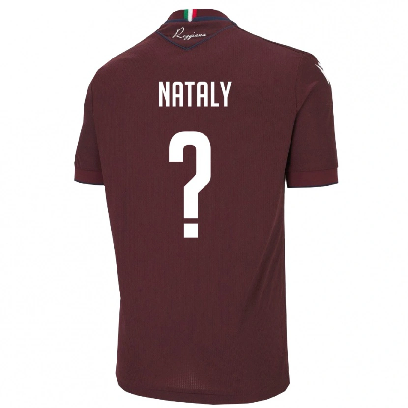Danxen Women Massa Nataly #0 Burgundy White Home Jersey 2025/26 T-Shirt