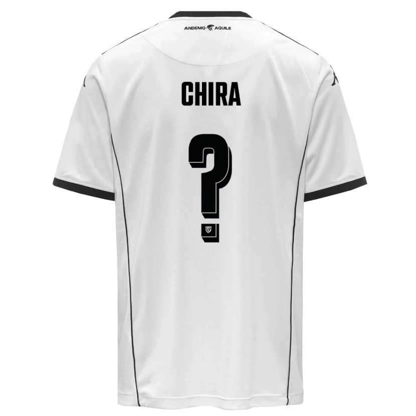Danxen Women Alessandro Chira #0 White Black Home Jersey 2025/26 T-Shirt