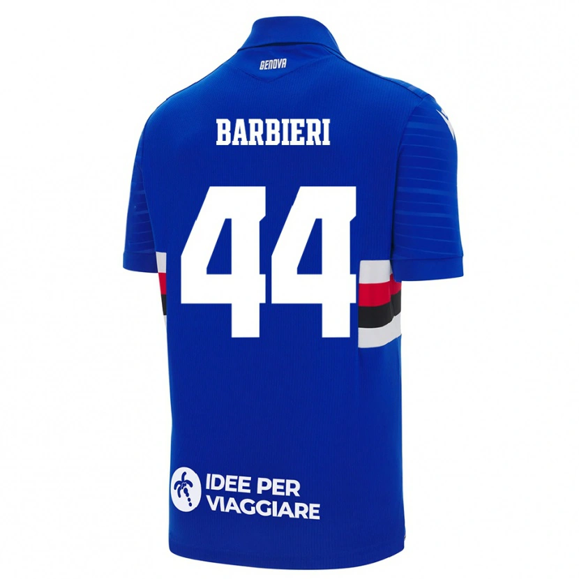Danxen Women Alice Barbieri #44 Blue White Home Jersey 2025/26 T-Shirt