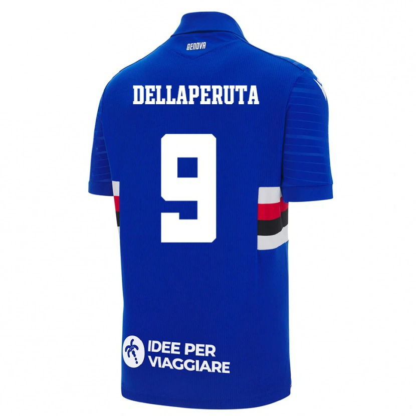 Danxen Women Tori Dellaperuta #9 Blue White Home Jersey 2025/26 T-Shirt