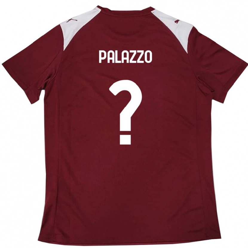 Danxen Women Mario Palazzo #0 Burgundy White Home Jersey 2025/26 T-Shirt