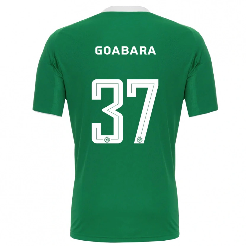 Danxen Women Ibrahim Goabara #37 Green White Home Jersey 2025/26 T-Shirt