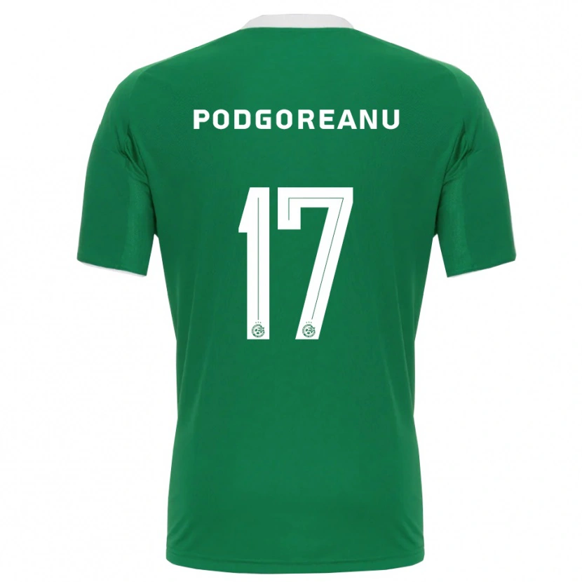 Danxen Women Suf Podgoreanu #17 Green White Home Jersey 2025/26 T-Shirt