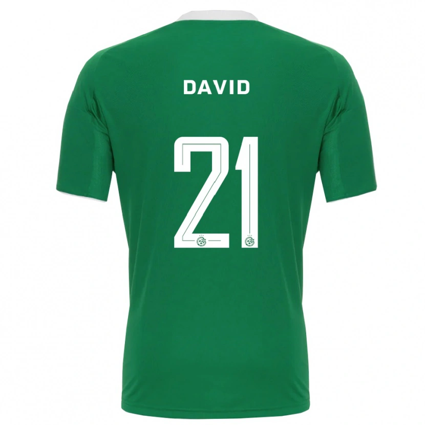 Danxen Women Dean David #21 Green White Home Jersey 2025/26 T-Shirt