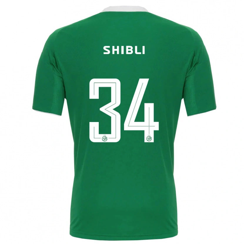 Danxen Women Hamza Shibli #34 Green White Home Jersey 2025/26 T-Shirt